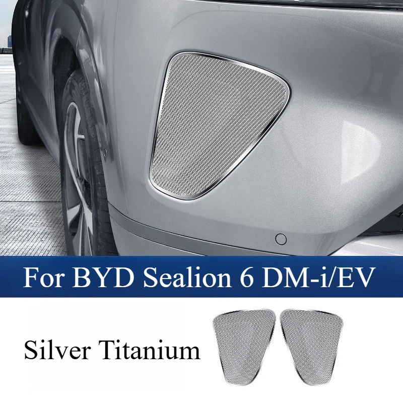 Front Bar Air Inlet Insect Cover For BYD Sealion 6 DM-i EV Dust Proof Front Face Grille Protector Exterior Accessories