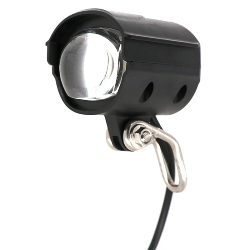 E-Bike Led المصباح إضاءة دراجة هوائية مع 80-100db بصوت عال القرن مقاوم للماء الدراجة المصابيح الأمامية لركوب الليل-VVBC