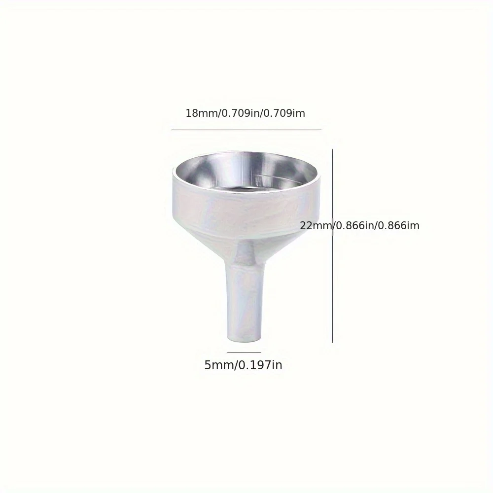 12PCS Upgraded Perfume Bottle Funnel Set with Portable Liquid Separator Travel Mini Refill Kit