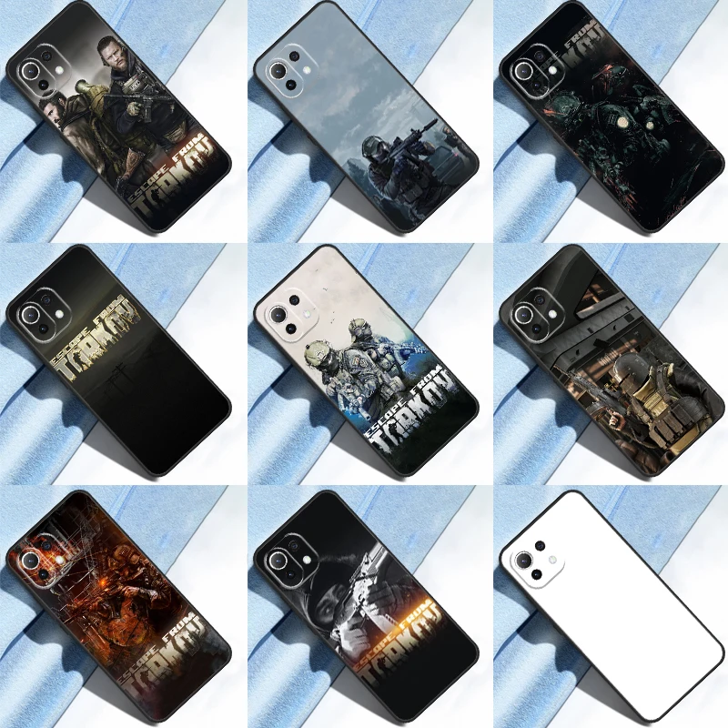 Escape From Tarkov Case For POCO F5 Pro F3 F4 X4 GT M5s M4 X3 X5 Pro Cover For Xiaomi 11T 12T Pro 12 X 13 Lite