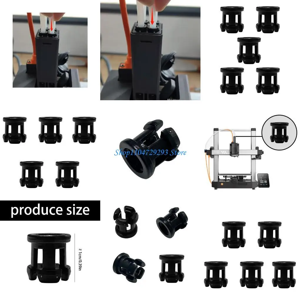 

Y2GD 5 шт. аксессуары для 3D-принтеров, разъем печатающей головки, высокая термостойкость, простая установка для 3D-принтера 3