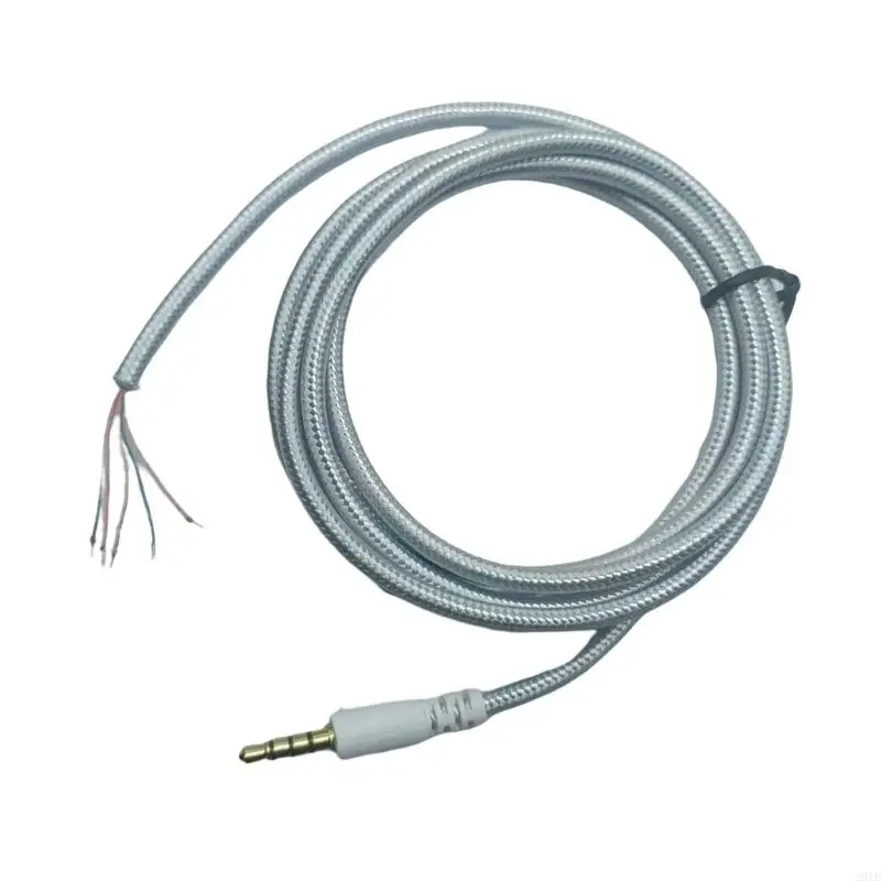 สายเคเบิลทดแทน 28TE สำหรับ Cloud II Cloudx Revolver S Cord 3.5 มม. สายเคเบิลชุดสายการเชื่อมต่อสายการเชื่อมต่อการแทนที่ลวด