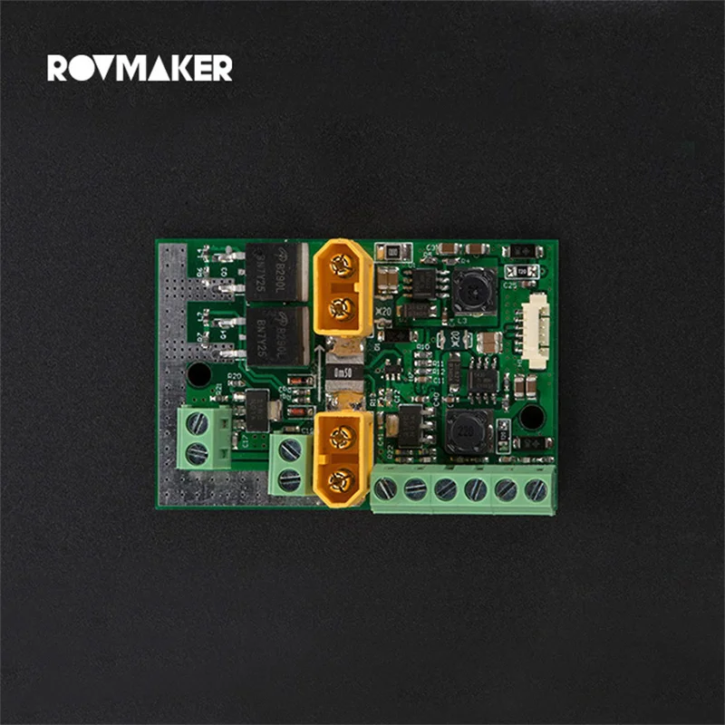 ROVMAKER Underwater Robot Power Management Board Ammeter Distribution Module MOS High Current Switch for RC AUV ROV