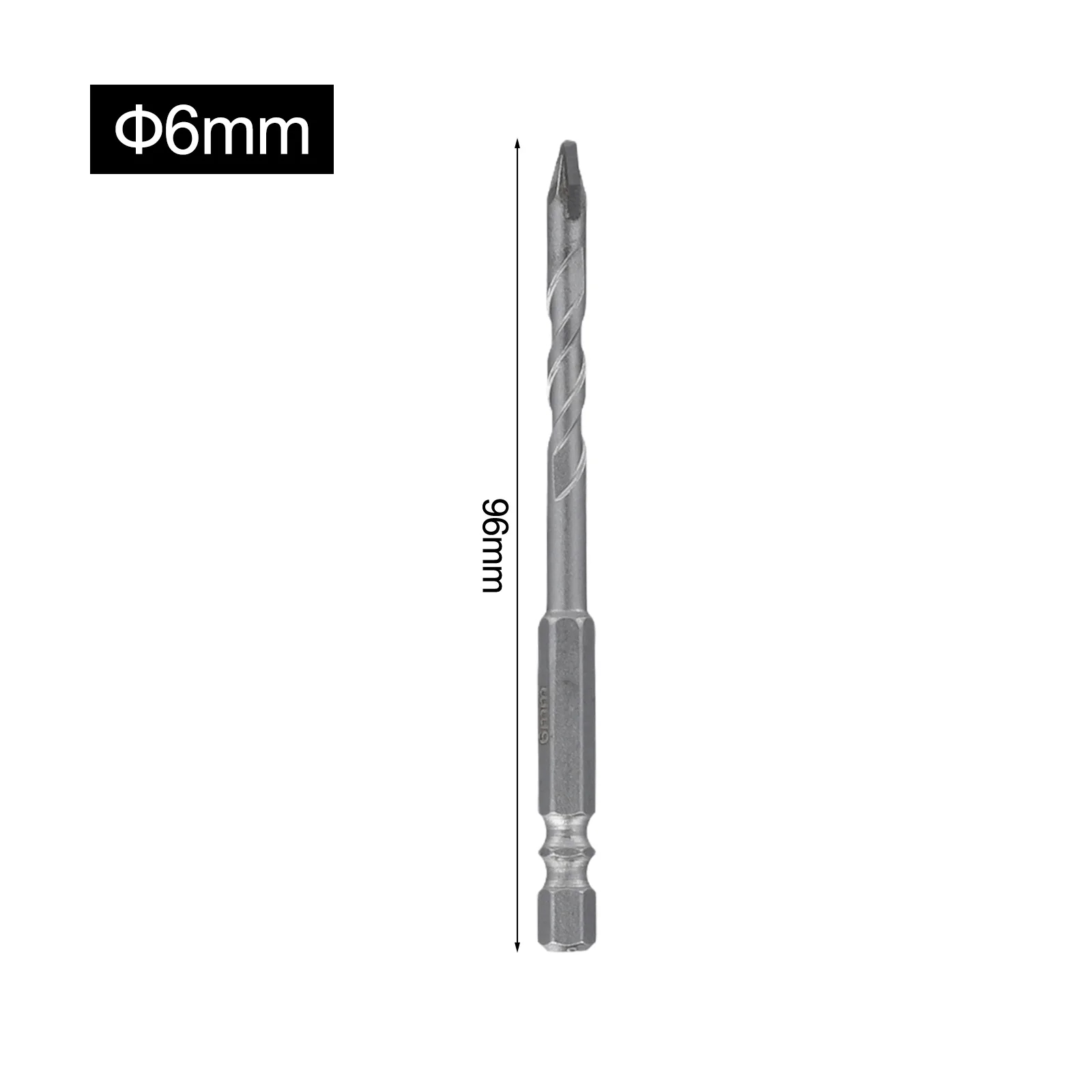 

Ceramic Tile Bit Drill Bit 10mm 12mm 6mm Cemented Carbide Hex Shape Handle High Hardness Sliver Wear Resistance