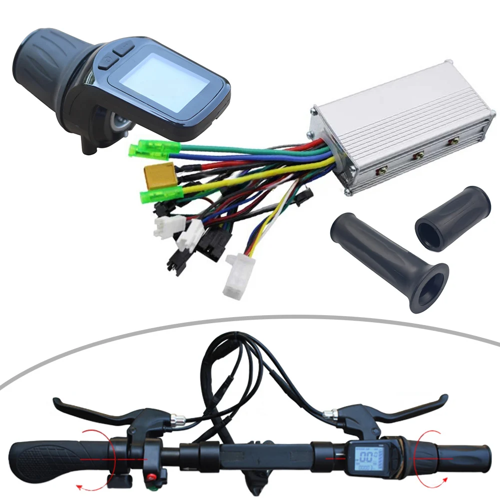 

Customizable Speed Controller Kit Brushless Motor Kit Electric Bike Controller Ebike Lcd Display Controller Controller Kit