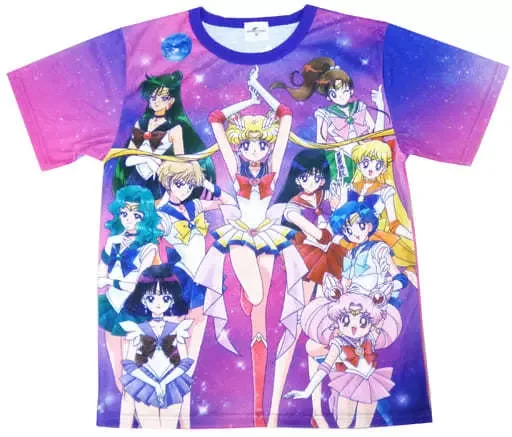 

Summer 2026 Sailor Moon All-Warrior "Galaxy Assembly" 3D Printed Breathable Quick-Drying T-shirt Male/Female Top Y2k