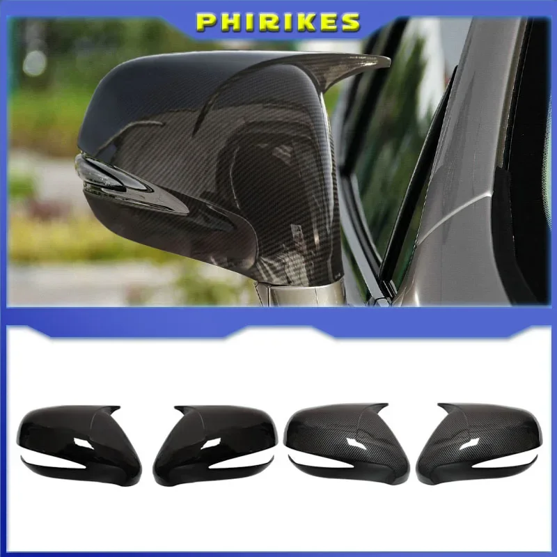 Carbon Fiber Rear View Mirror Cover Rearview Mirror Cover for Lexus RX RX270 RX350 RX450 2009-2014 Car Accessories