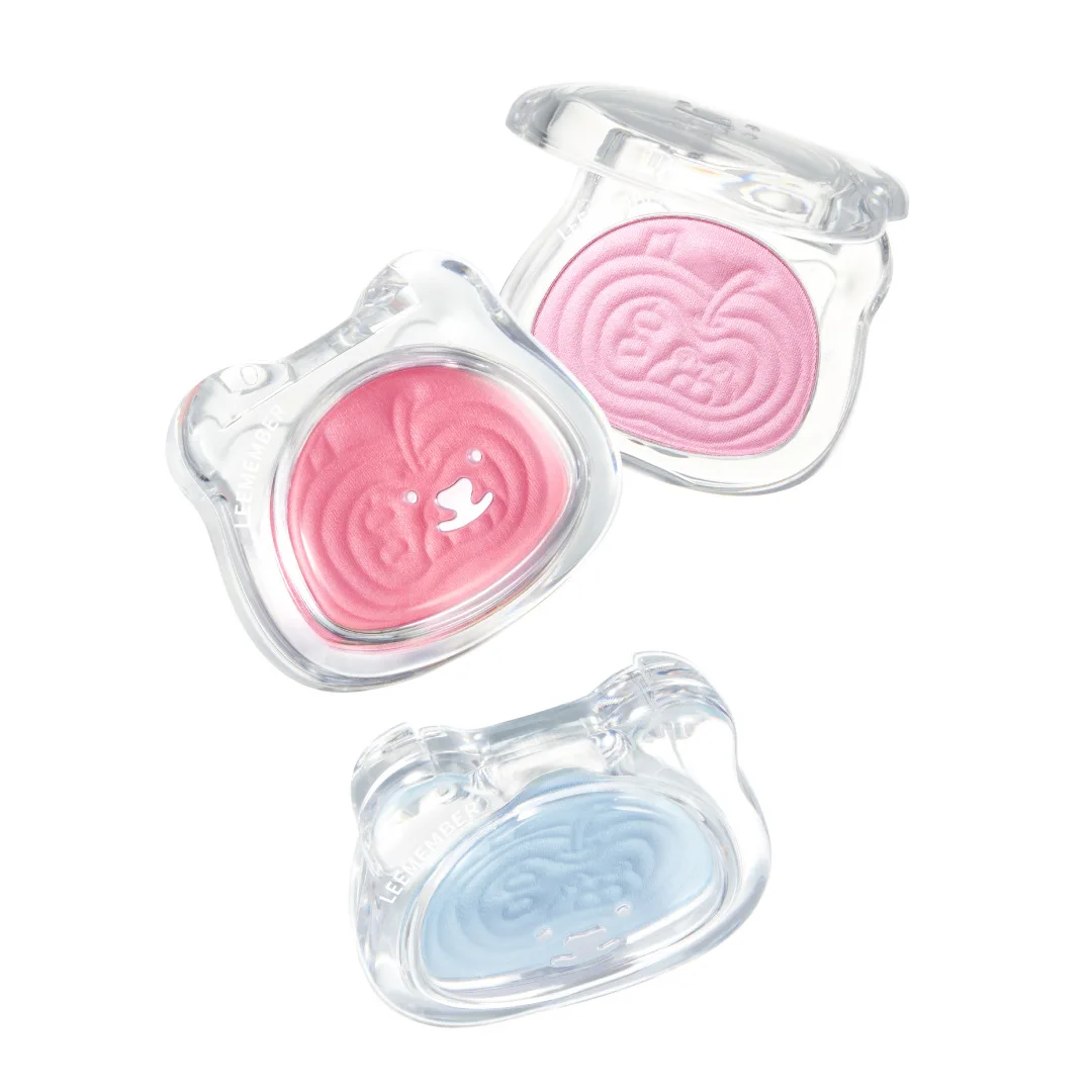 LEEMEMBER Satijn Multifunctionele Crème Water Lichte Blusher Gezichtscontour Fleuren Gezicht Langdurige Wangmake-up