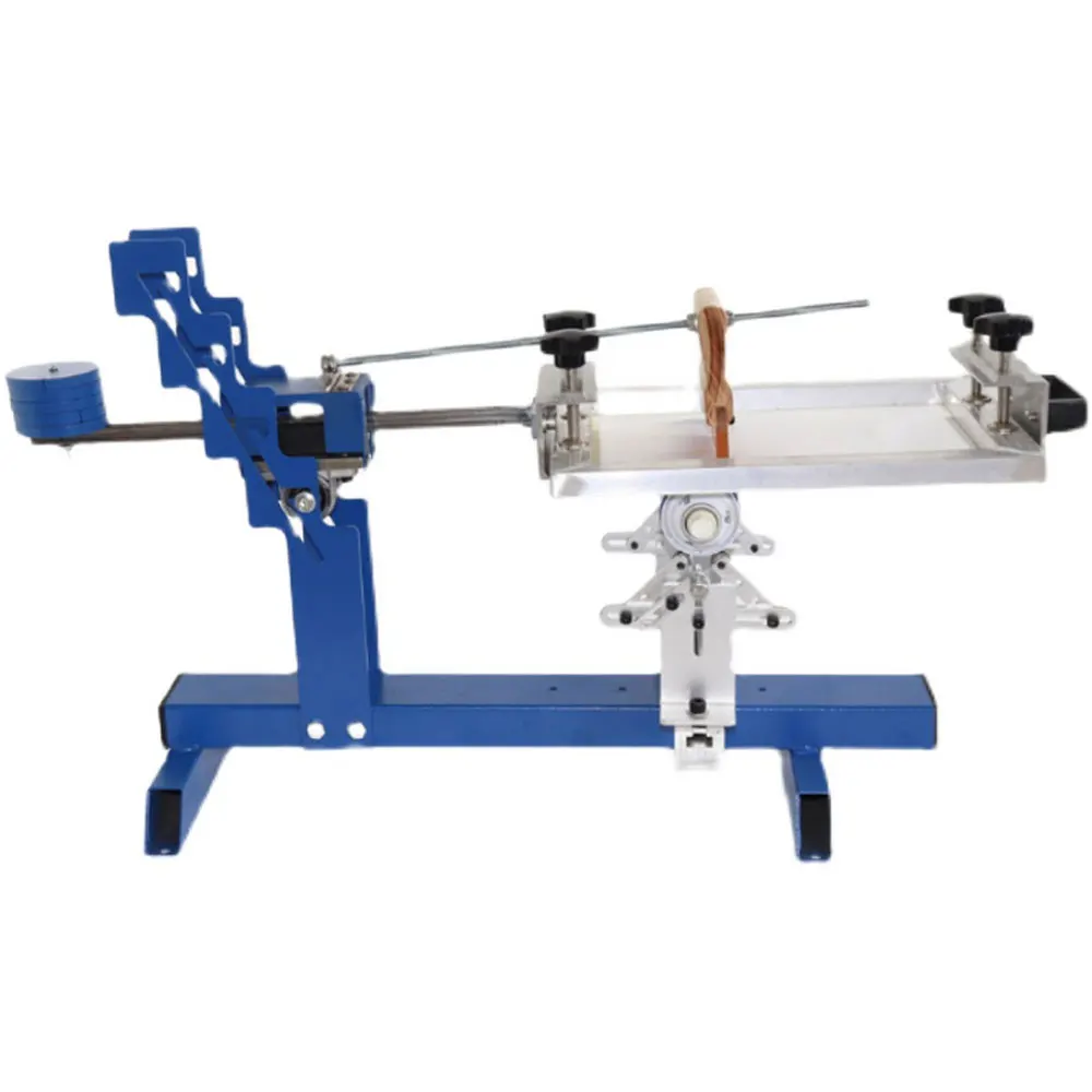 Manual Curved Screen Printing Machine Cosmetic Bottle Water Cup Cylindrical Arc Printing Machine Glass Bottle Printing Table