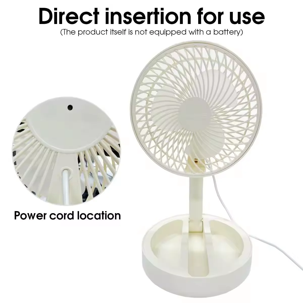 USB Direct Desktop Fan Premium airflow Portable Cooling For Modern Living fan Premium Silent Fan Suitable for dormitory offices image 3