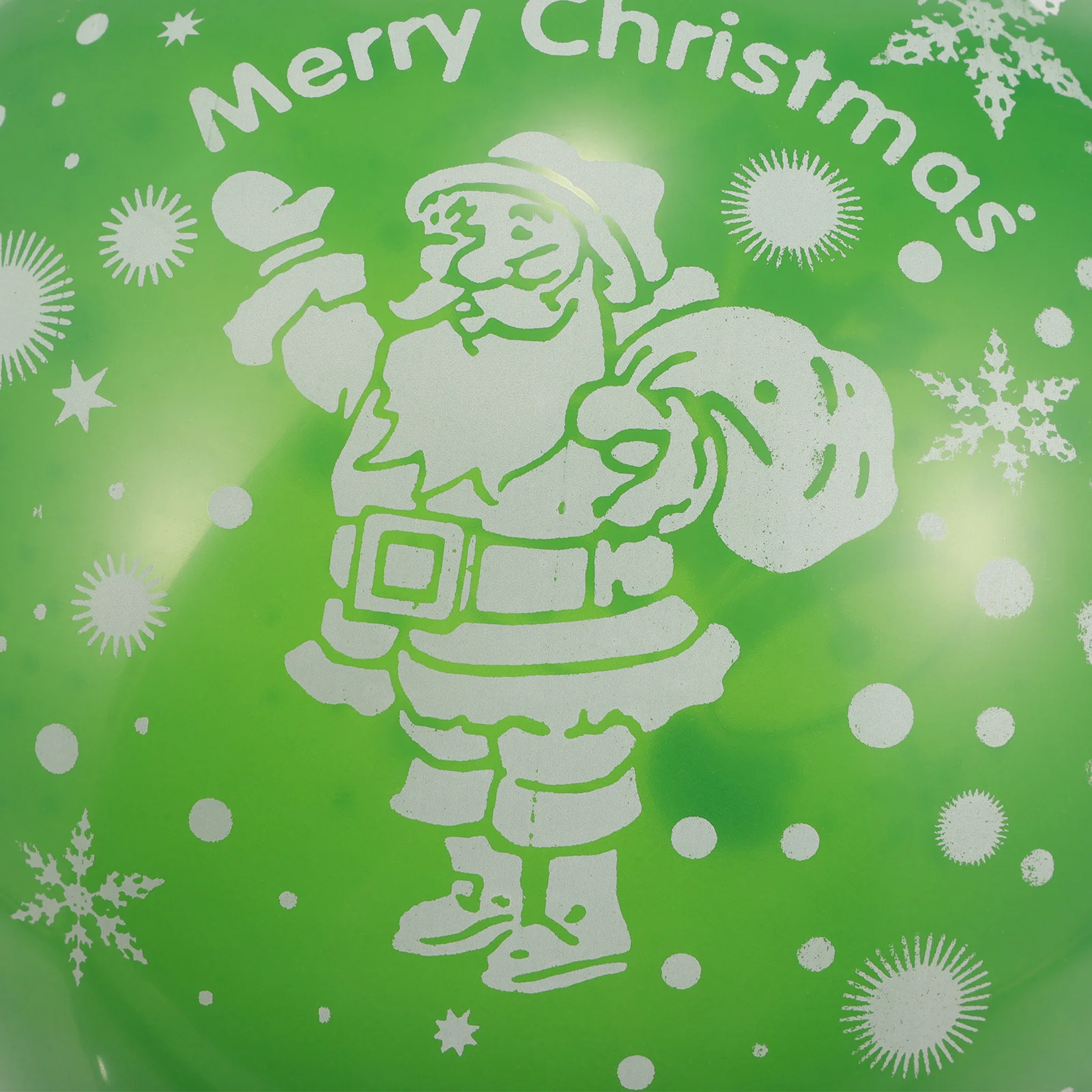 

100Pcs Christmas Latex Balloons Set Colorful Printing Perfect for Christmas Party Decorations Festive Atmosphere Photo Prop