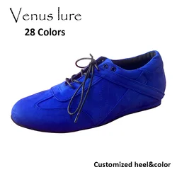 Venuslure Customized Summer Dance Shoes Unisex Dance Sneakers 28 Colors Ballroom Dancing Shoes Salsa Rumba Modern Latin Shoes