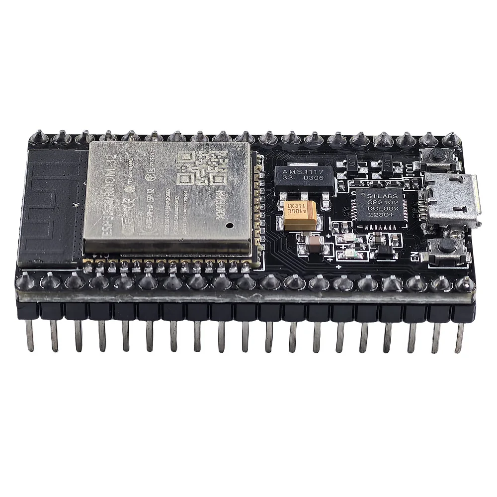 ESP32-WROOM-32 ESP32 WIFI + Bluetooth 2.4GHz Dual Core CPU Development Board Module Ultra-Low Power ESP-32S for Arduino NodeMCU