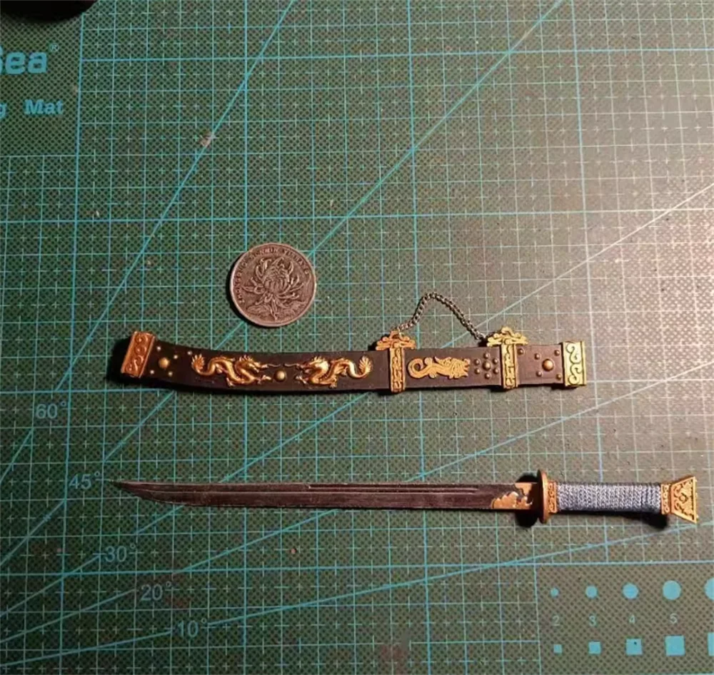 

1/6 KOC-003 Vintage Qing Dynasty Soldier General Waist Knife Toys Model Not Real Toys Model 12" Action Figure Scene Component