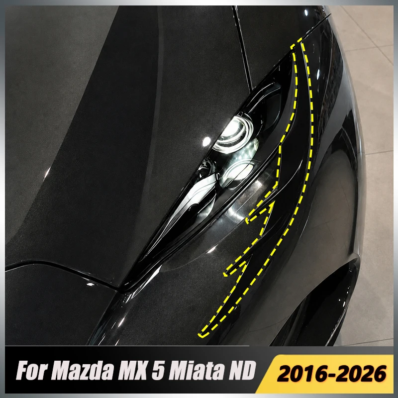 nouveau-style-1-paire-de-garnitures-de-phares-aerodynamiques-pour-mazda-mx-5-miata-nd-2016-2026-noir-brillant-accessoire-de-garniture-avant-de-voiture