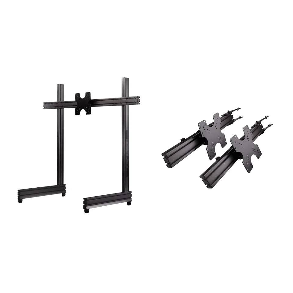 

Next Level Racing Carbon Grey Elite Freestanding Single And Triple Stand Bundle For Joysticks & Game Controllers