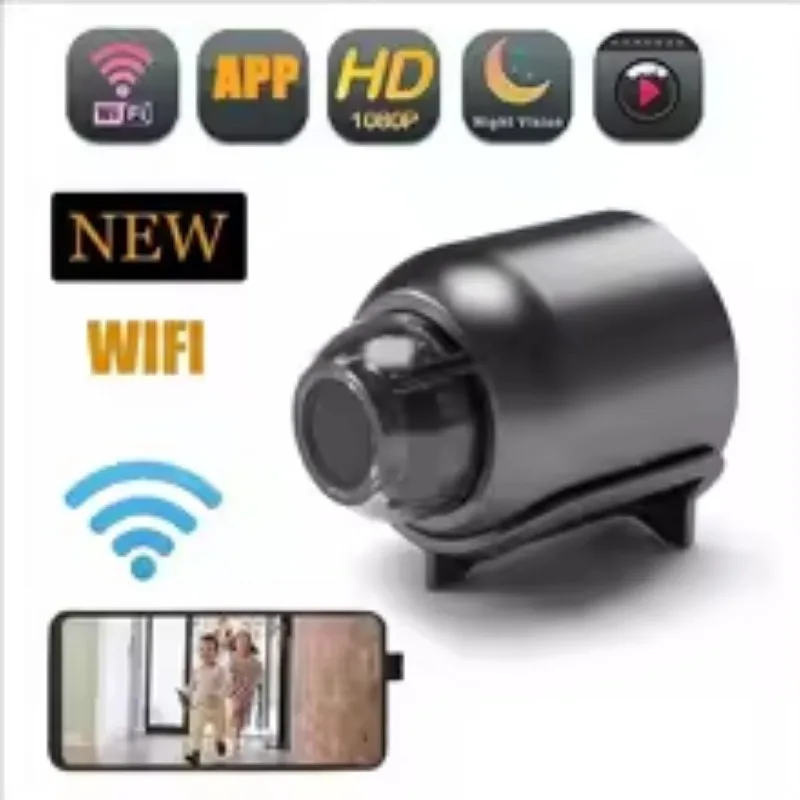 X5 Mini Wifi Camera 1080P HD Night Vision Motion Detection Wireless Home Security Camcorder Audio Video Recorder
