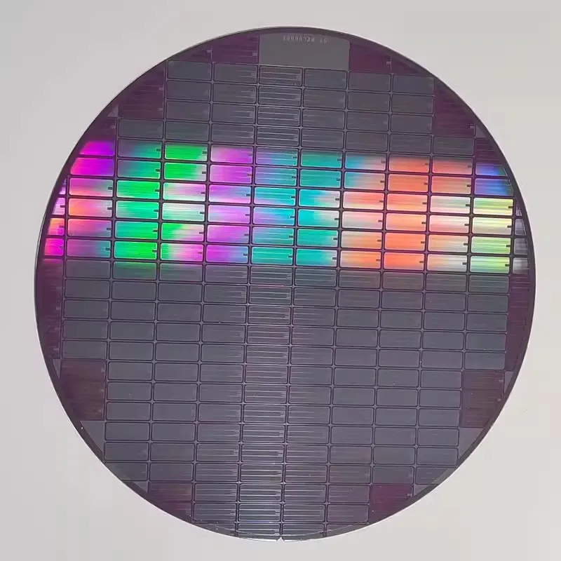 Silicon Wafer 12 8 6 Inch CPU Technology Sense Decoration Birthday Gift Lithography Chip Circuit Chip Semiconductor Silicon Chip