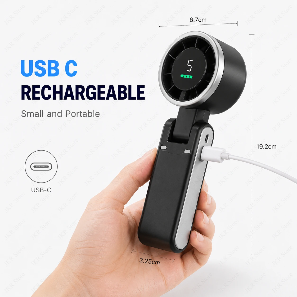 Ventilatore Portatile Mini a 5 - Phone Cooling Fan recensione e prezzo