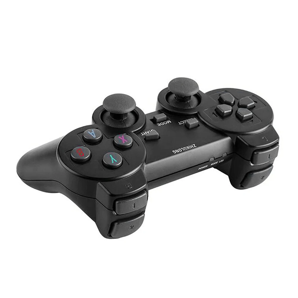 2.4G Joystick Gamepad with Receiver Wireless Gamepad 3D Rocker Home TV Mini Game Console Controller Battery Operated for M8/ D90