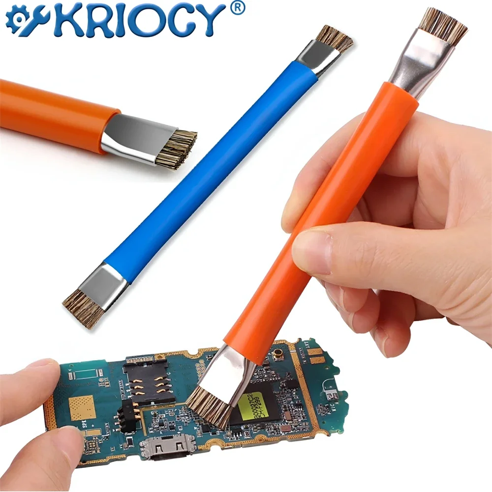 

Антистатическая безопасная щетка ESD с двойной/одной головкой для телефона, материнской платы, печатной платы, ПК, клавиатуры, чистящие инструменты, наборы ручных инструментов