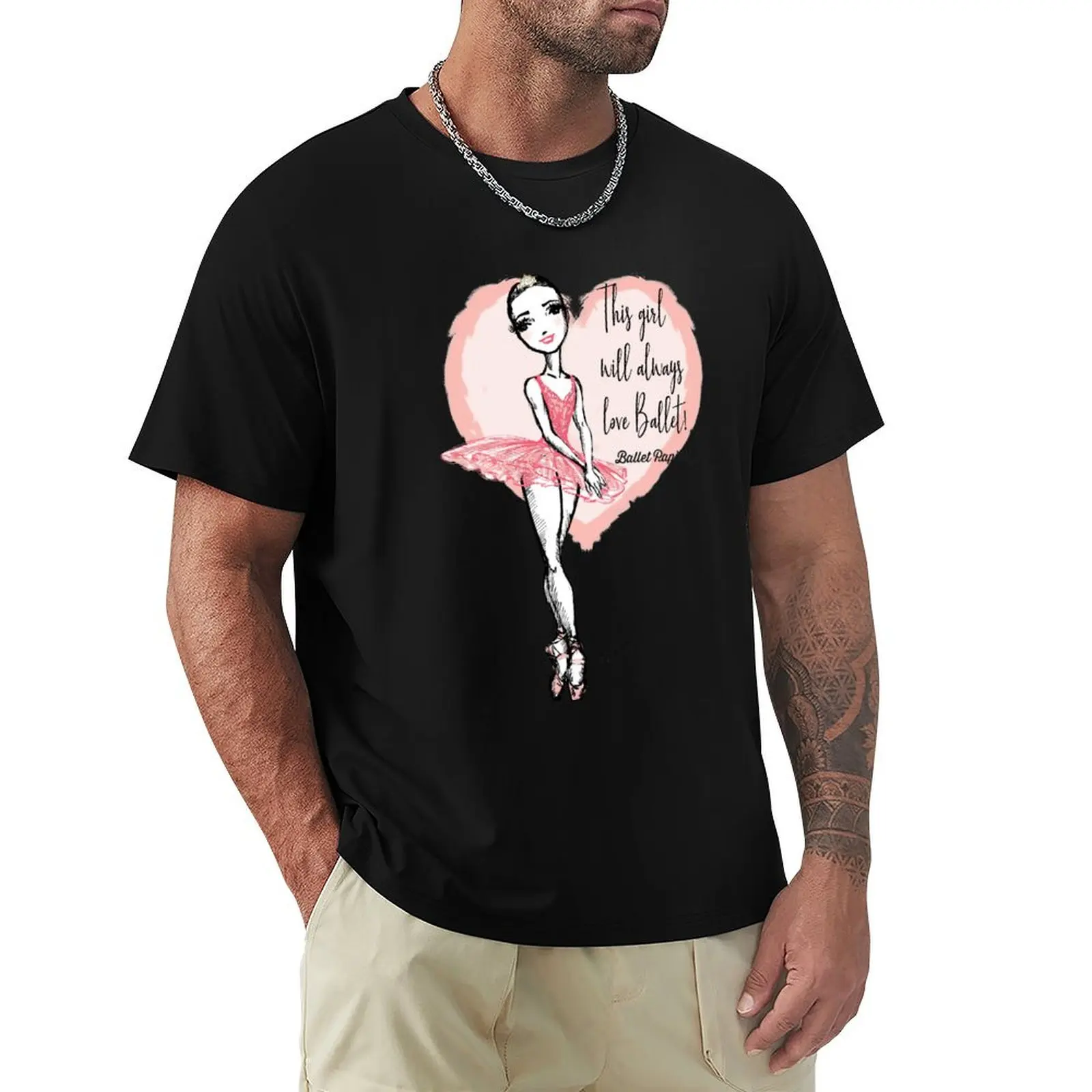 

This girl will always love ballet! T-Shirt Independence Day Short Sleeve T-Shirt