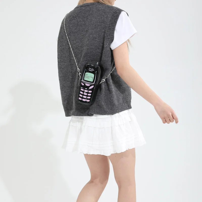 2024 nowa mobilna damska torba modna i spersonalizowana Mini gorąca sprzedaż jedno ramię Crossbody bezpłatna nisza sieci wysyłkowej