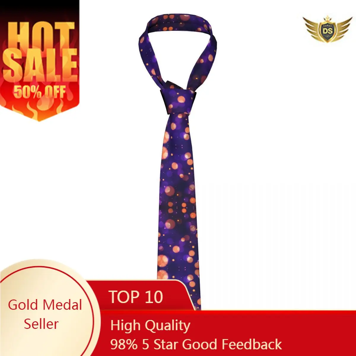 

Tie For Men Formal Skinny Neckties Classic Men's Shiny Star Wedding Tie Gentleman Narrow