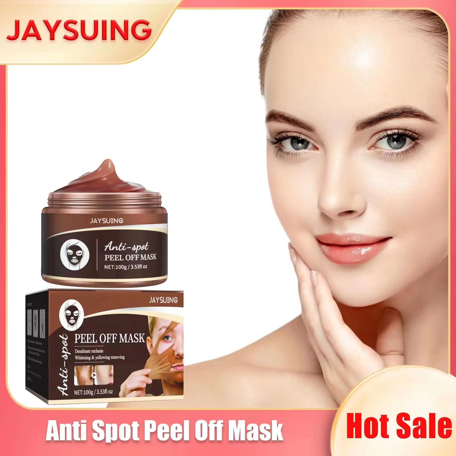 Peel Off Mask Freckle Removal Fade Dark Spot Chloasma Oil Control Anti Aging Remove rughe Brighten Mositurizing Whitening Mask