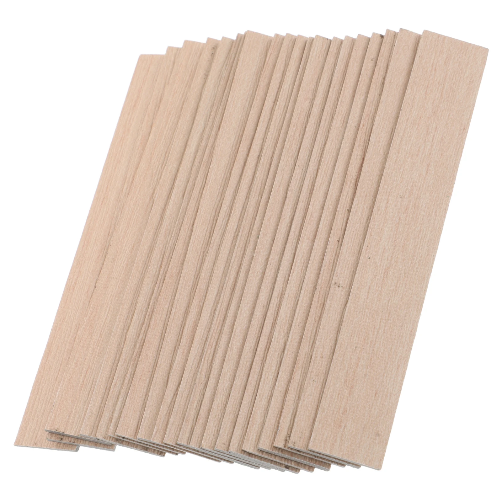

40 Pcs Mini Collage Floor Miniature Dollhouse Flooring Peel and Stick Wood Floorboard for Crafts