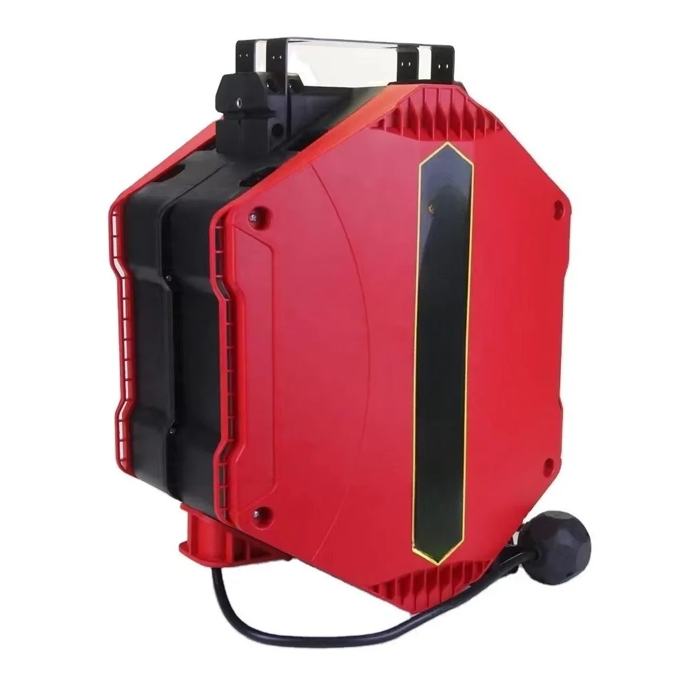 high-pressure hose reel for car beauty and cleaning shops, extendable car wash air hose reel