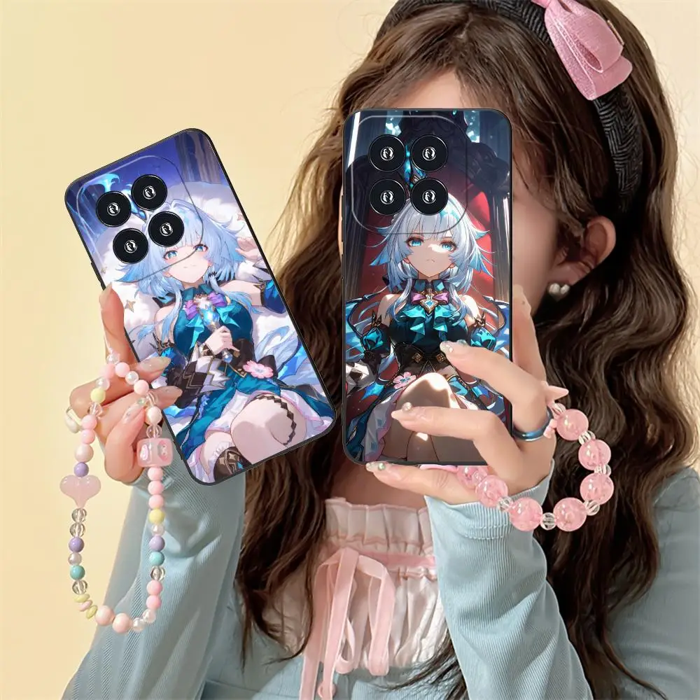 

Honkai Impact Cerydra Phone Case for Xiaomi 15 14 13 12 Mi 11 T Ultra Lite Pro S X 5G Colour Printing Protective Pretty Cover