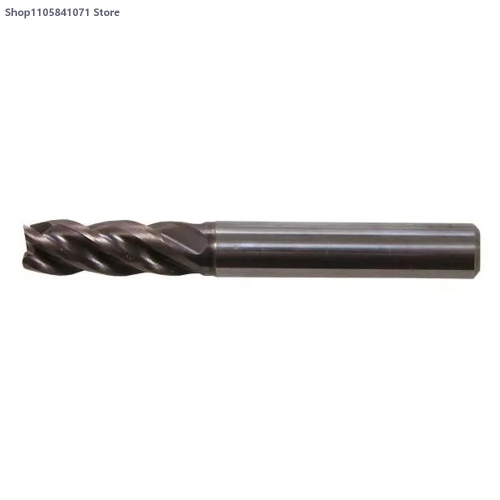4 Flute Solid Carbide End Mill Router Bit Milling Cutter for Metalworking CNC Engraving Drilling Grooving Durable Hard Alloy