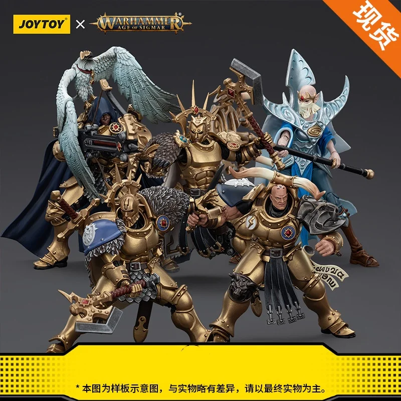 

[В НАЛИЧИИ] JOYTOY Warhammer AGE OF SIGMAR 1/18 Фигурка Stormcast Eternals The Blacktalons 5 шт. Модель Подарочные коллекционные предметы