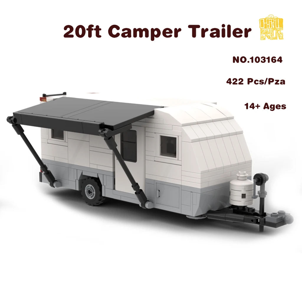 

MOC-103164 20ft C- Trailer Model With PDF Drawings Building Blocks Bricks Kids Educational DIY Toys Birthday Christmas Gifts