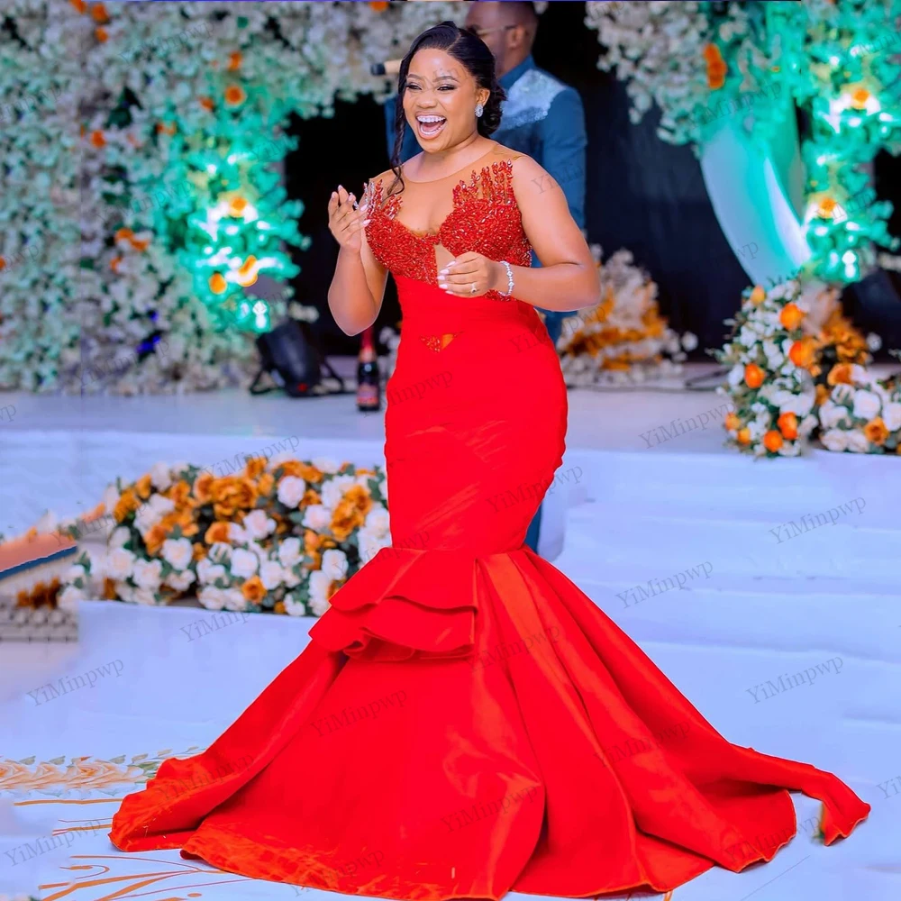 

Роскошное вечернее платье цвета русалки без рукавов с кристаллами и овальным вырезом, роскошное вечернее платье по индивидуальному заказу, плиссированное платье со стразами