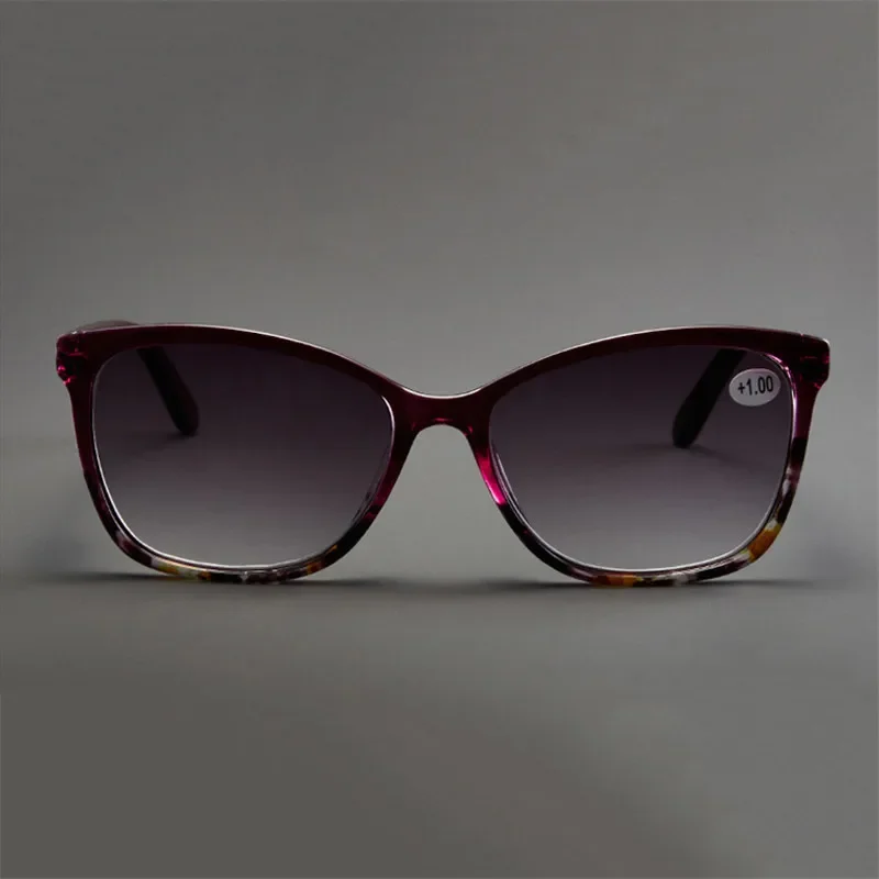 

Men Women Fashion Reading Sunglasses Gray Lens Presbyopia Far-sighted Eyeglasses With Diopters Unisex +1.0+1.5+2.0+2.5+3.0