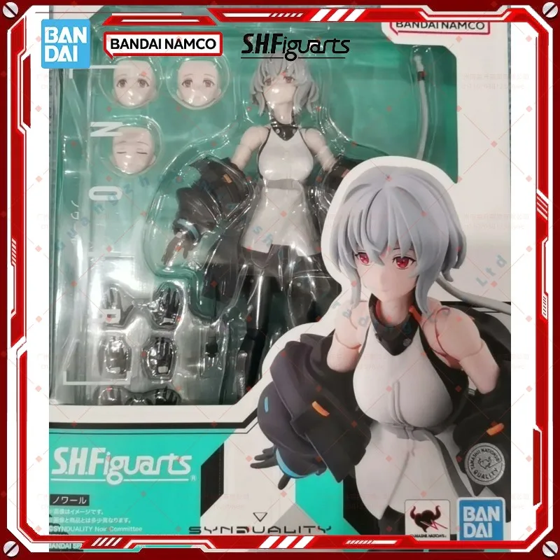

Original box Bandai SHF SYNDUALITY Noir Figure Finished Model kit Anime full Action Toy Gifts for kids In shock SOLDIER SET