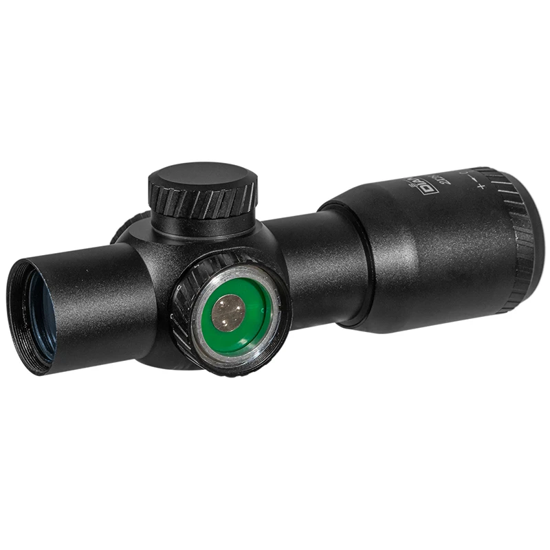 Imagem -04 - Diana-escopo Tático Rifle Retículo Vermelho e Verde Airsoft Riflescope Esporte ao ar Livre Caça Óptica Tiro Glock Gun Sight 2x28