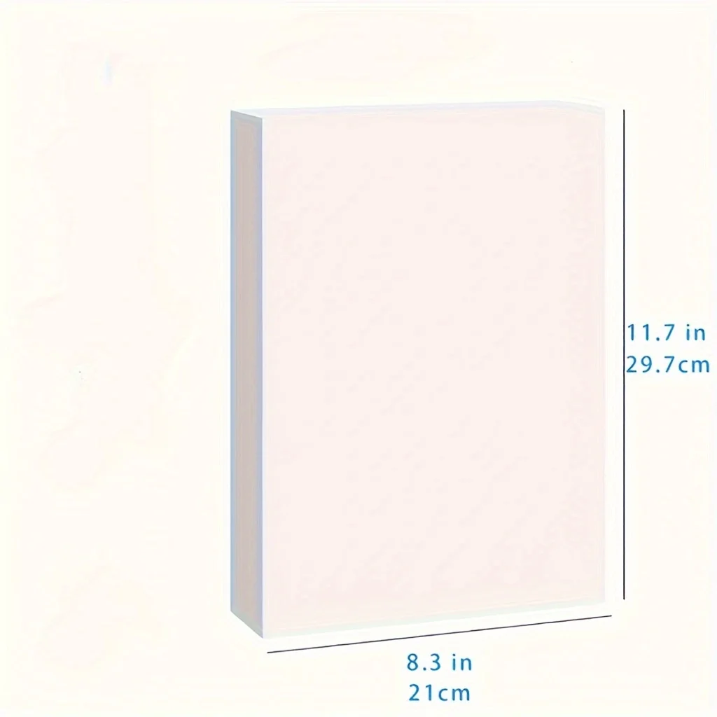 ورق تسامي 100 جرام 8.3 × 11.7 بوصة 100 ورقة لأي طابعة نافثة للحبر تتطابق مع حبر التسامي
