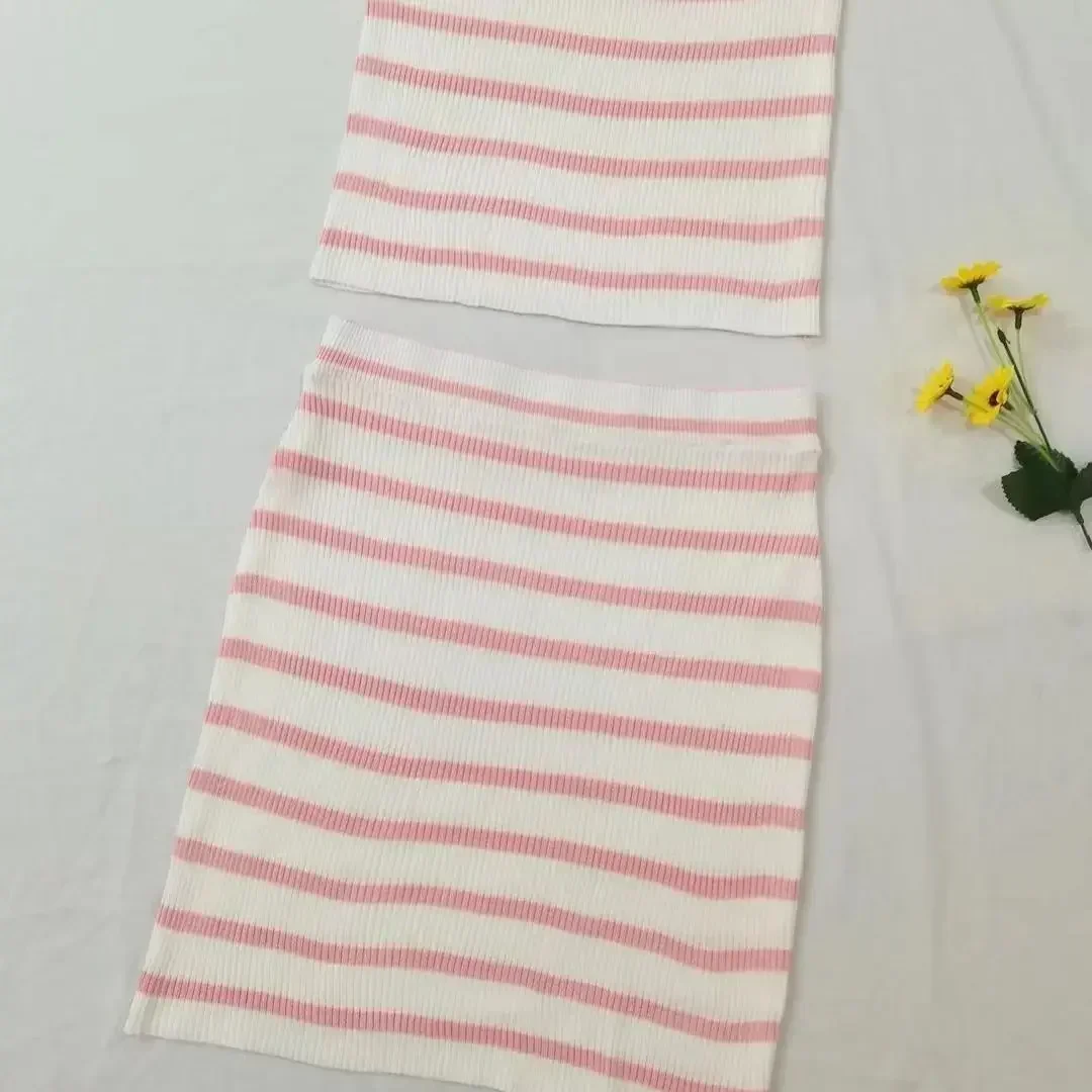 

Женские наряды, мини-элегантный повседневный рекламный фестиваль для торжественных случаев, короткая летняя мода 2025 года, сексуальный женский комплект из двух юбок