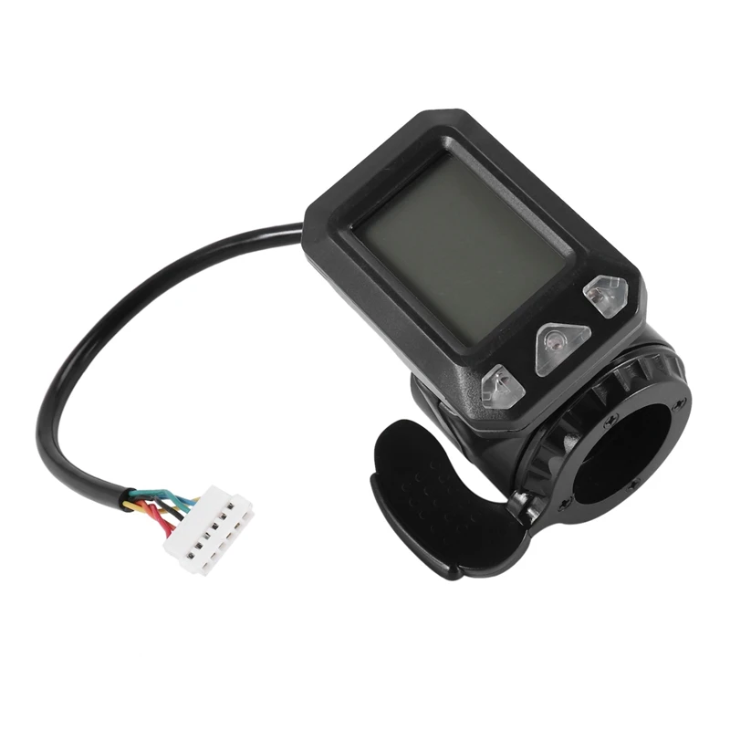 24V 36V Adjustable Electric Scooter Instrument Display Screen Switch Accelerator for 5.5 Inches Scooter Parts (6 Pins)