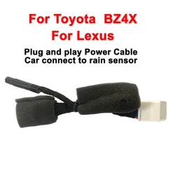 Plug and Play Rain Sensor Power Cable Car DVR Dash Cam Recorder for Toyota BZ4X Lexus