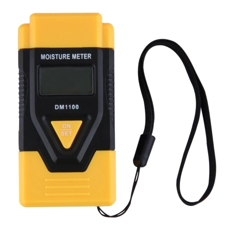 DONG Moisture Meter Moisture Content Meter with Temperature Detection Pin Damp Meter