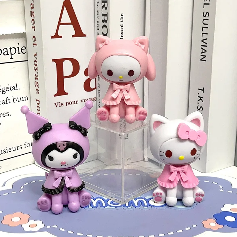 サンリオ ブラインドボックス カラフルメロディ クロミ タイドプレイ ブラインドボックス タイドプレイフィギュア クロミドール ギフト オーナメント