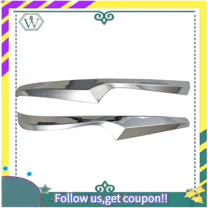 A82U-Car Side Rearview Mirror Strip Cover Trim Silver Rearview Mirror Strip Cover Trim Fit For Lexus LX570 GX460 2016-2021
