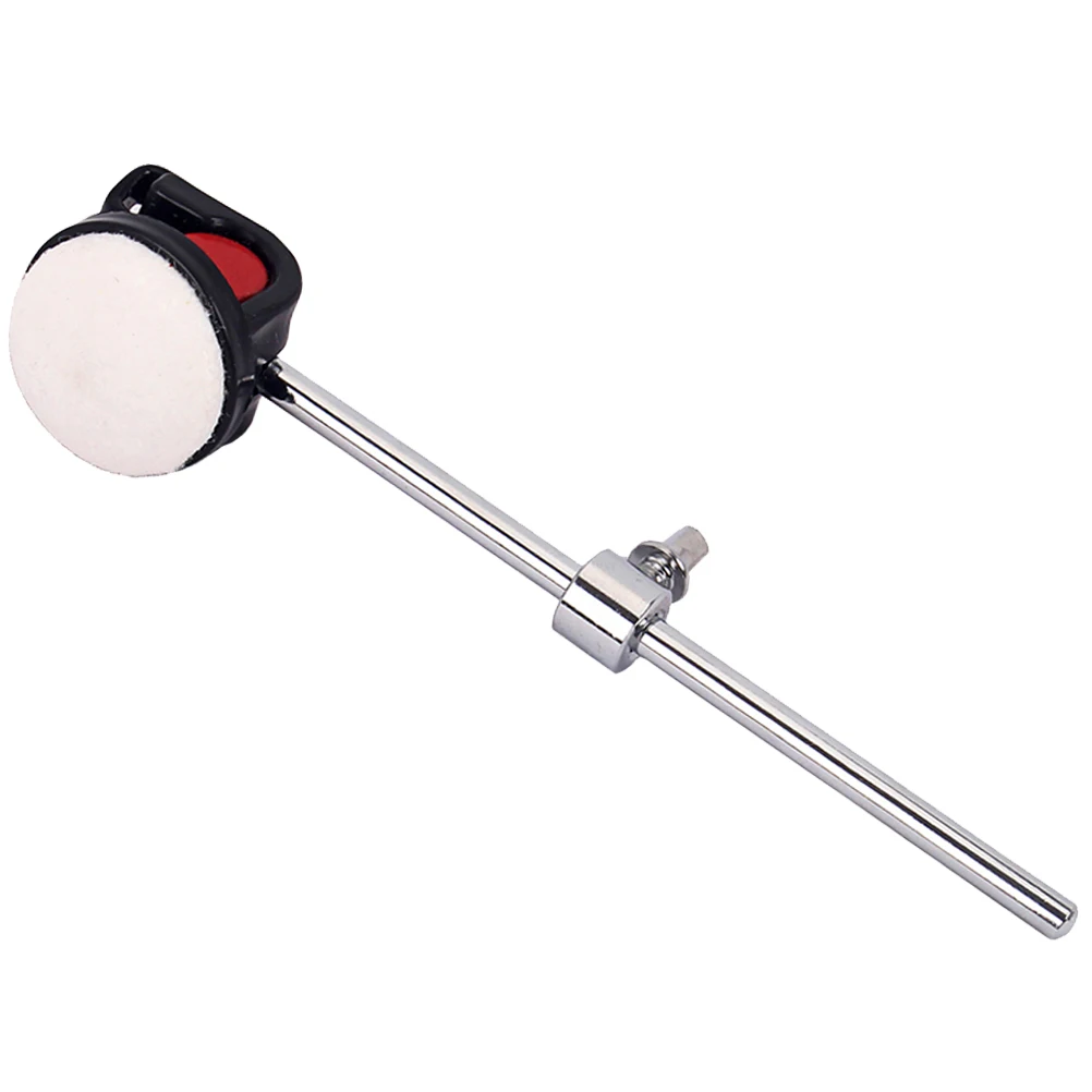 

Percussion Hammer Drum Beater Bass Hammer Silicone Head Drumming Gear Accessories Long Lasting Material Replacement Drum Pedal
