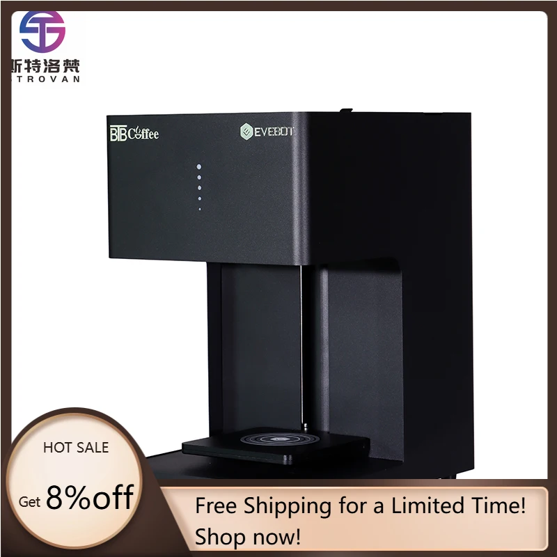STLF JW New Popular Coffee Face Pictures Selfie Photo Drawing Printing Machine Coffee Printer for Coffee Store
