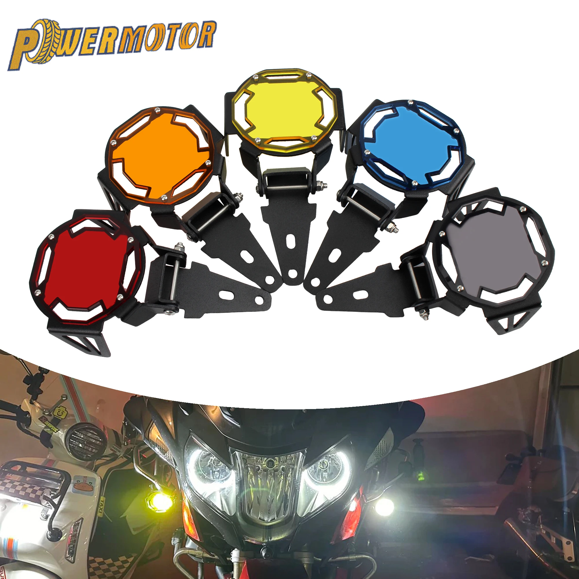 

For BMW Motorcycle Fog Lamp Protective Cover F750GS F800GS F850GS R1200GS R1250GS ADV Moto Tuning Spare Parts Enduro