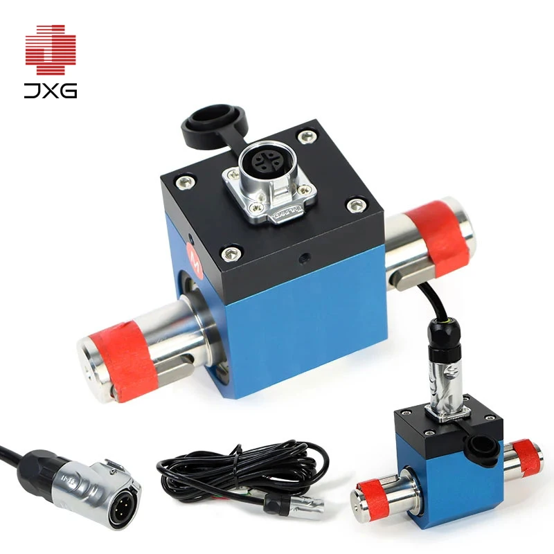 

0-500Nm Sale Motor Fixed Measurement Strain Gauge Force Sensor Type Square Hole Shaft Dynamic Rotary Torque Transducer